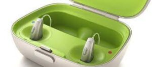 Phonak rechargeable hearing aids.